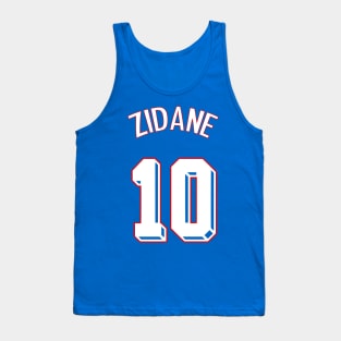 Zidane France 1998 jersey Tank Top